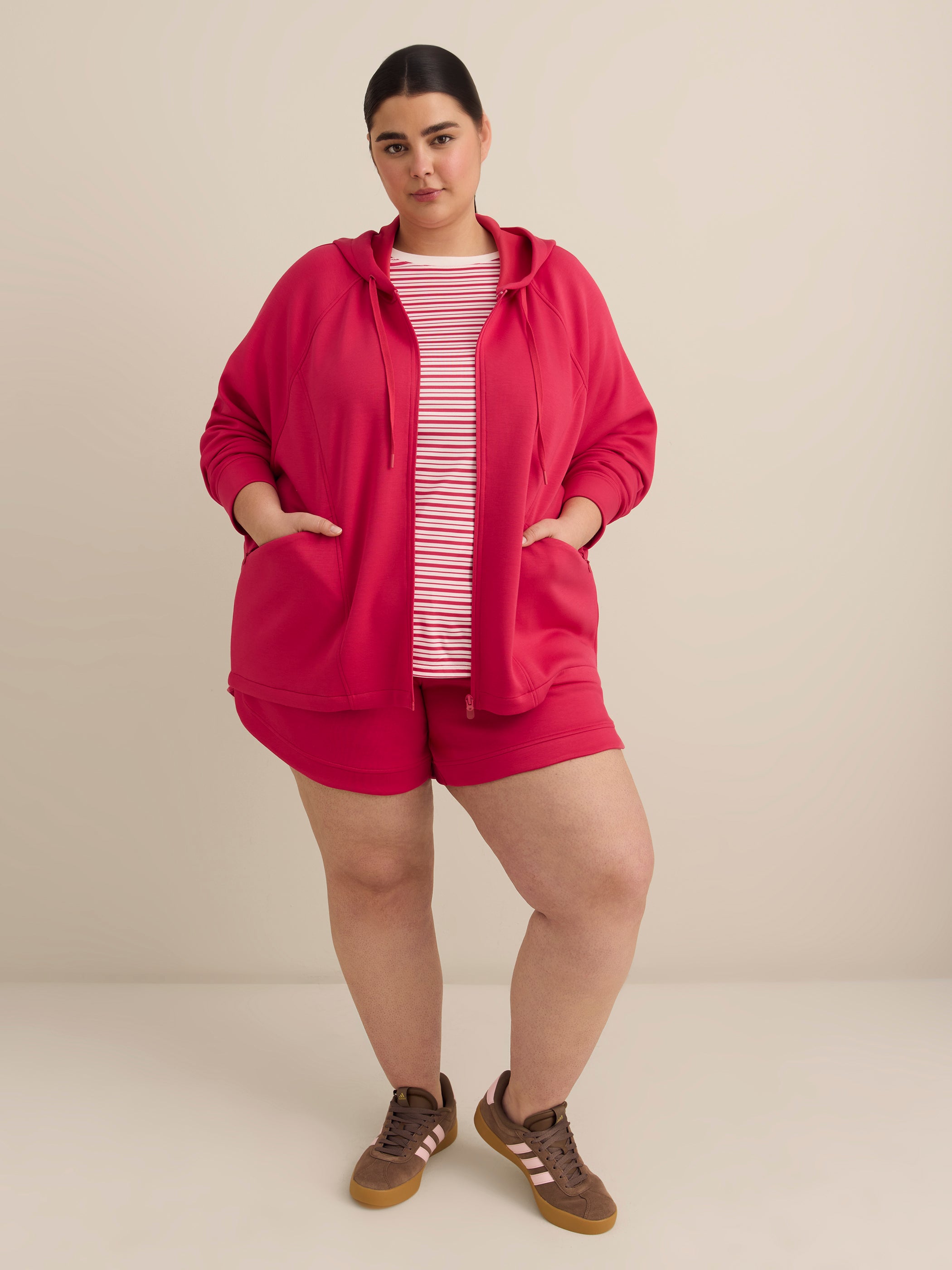 Responsible, Lightweight Hooded Zipper Jacket - Active Zone