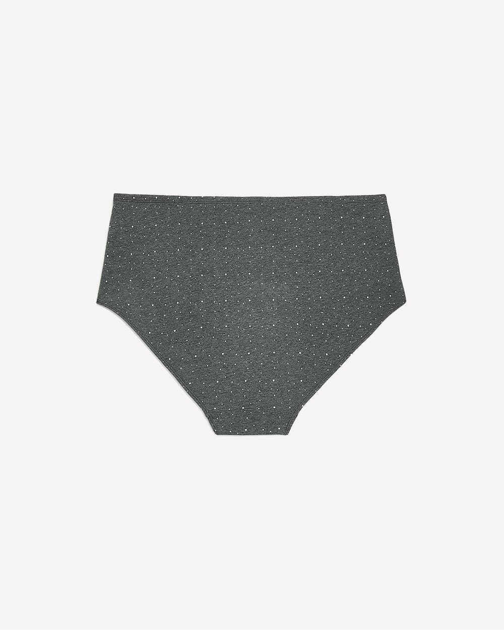 Essential Cotton Brief with Polka-Dot Print - ti Voglio