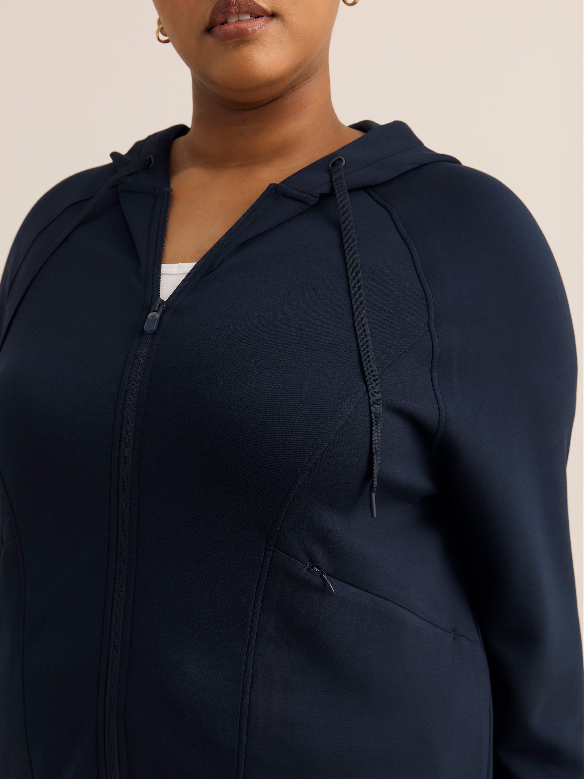 Responsible, Lightweight Hooded Zipper Jacket - Active Zone