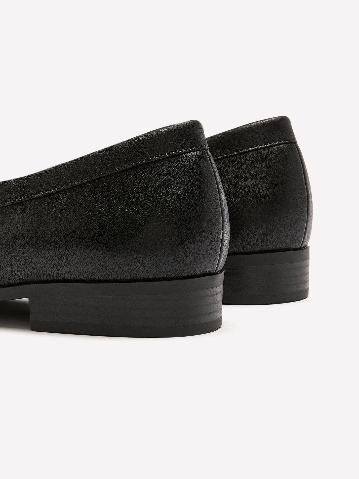 Wide Width, Jarissa Black Faux-Leather Loafer