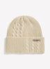 Agate Pass Cable and Ribbed Knit Beanie - Columbia