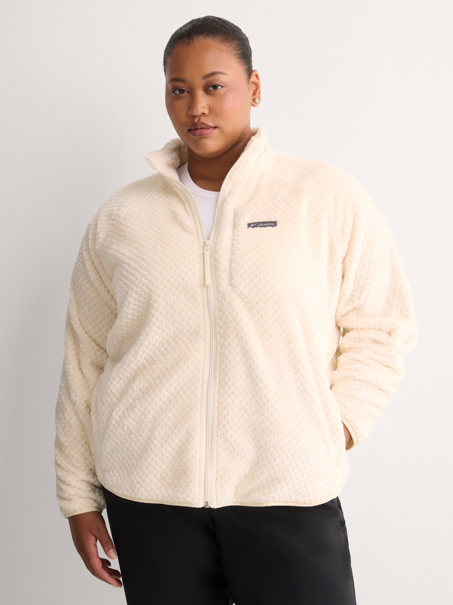 Canyon Camp Textured Fleece Full Zip Jacket - Columbia
