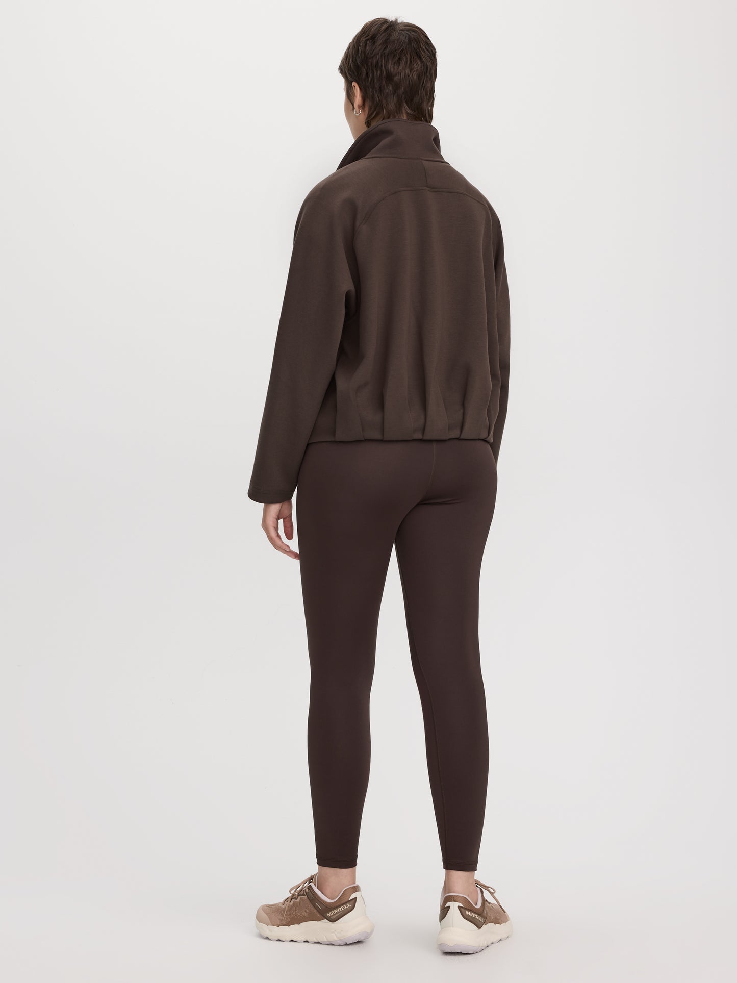 Short Bubble Hem Jacket - HYLUX Hyba
