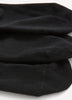 Black Knit Sneaker Socks, Set of 3