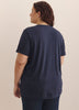 Boyfriend-Fit V-Neck T-Shirt - PENN. Essentials