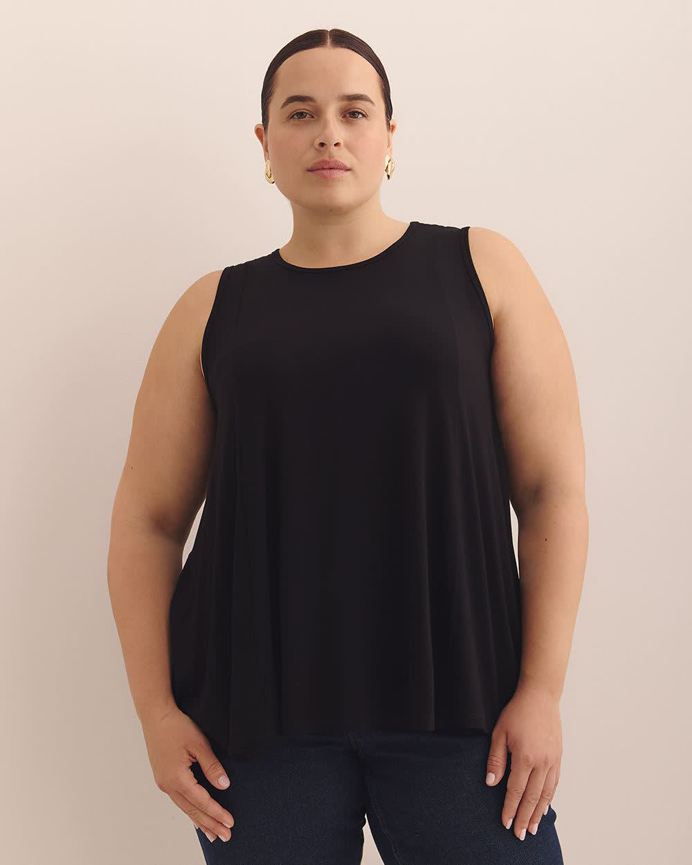 Scoopneck Swing Cami with Princess Seams