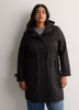 Long Hooded Rain Jacket