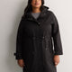 Long Hooded Rain Jacket