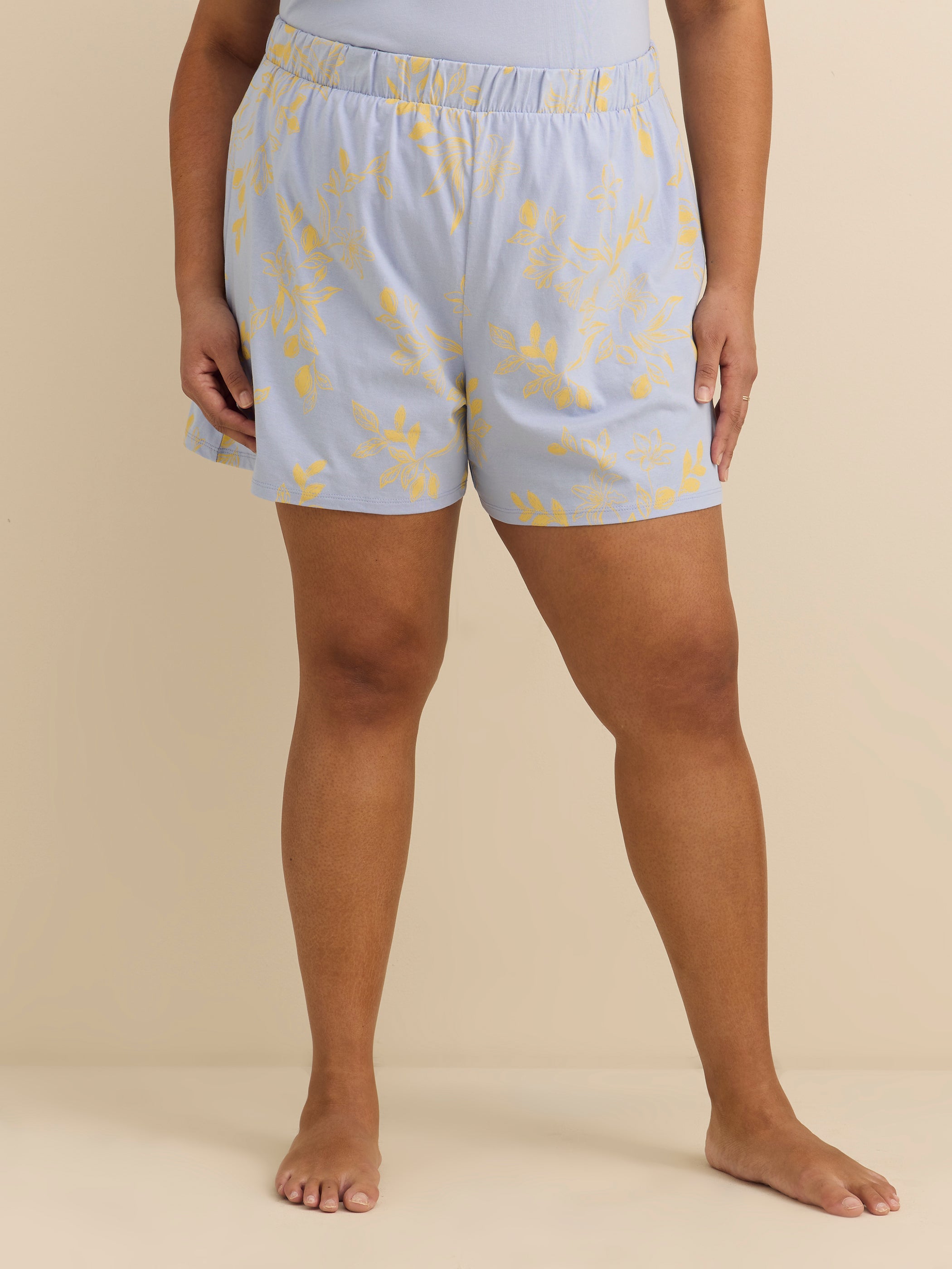 Bas de pyjama short en coton imprimé - ti Voglio