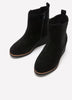 Extra Wide Width, Chelsea Microsuede Wedge Bootie