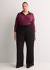 Petite, Pull-On Wide-Leg Workleisure Pant