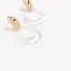 Clear Pendant Earrings
