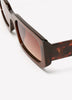 Rectangular Tortoise Sunglasses