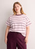 Boxy-Fit Printed Short-Sleeve Crew-Neck T-Shirt