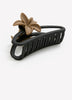 Medium Matte Flower Hair Claw Clip