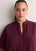 Short-Sleeve Mock-Neck Dress - Active Zone