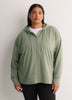 French Terry Hooded Jacket - Active Zone