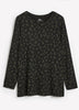 Responsible, Printed Modern-Fit Crew-Neck Long-Sleeve Top