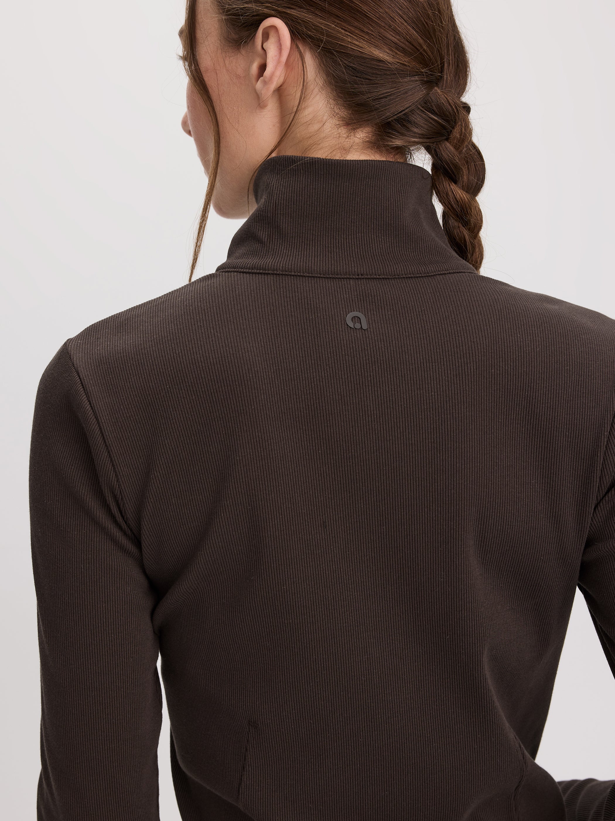 Ribbed Fitted Jacket - Hyba
