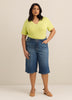 Responsible, Boyfriend-Fit Tee with Slits