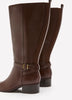 Wide Width, Diona Tall Extra-Wide-Calf Boot with Ankle Harness