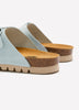 Wide-Width, Beta Double Buckle Band Sandal - Plakton