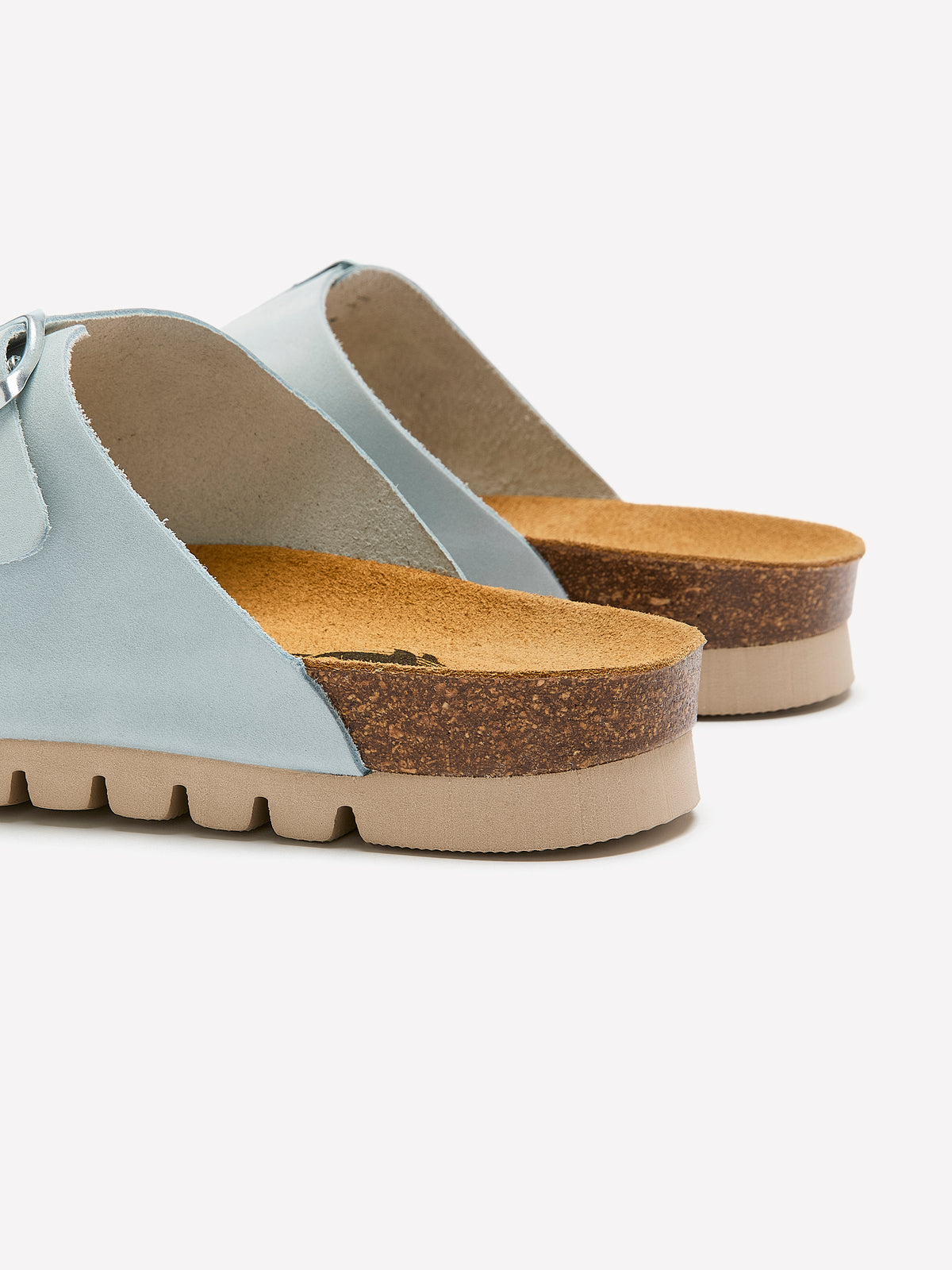Wide-Width, Beta Double Buckle Band Sandal - Plakton