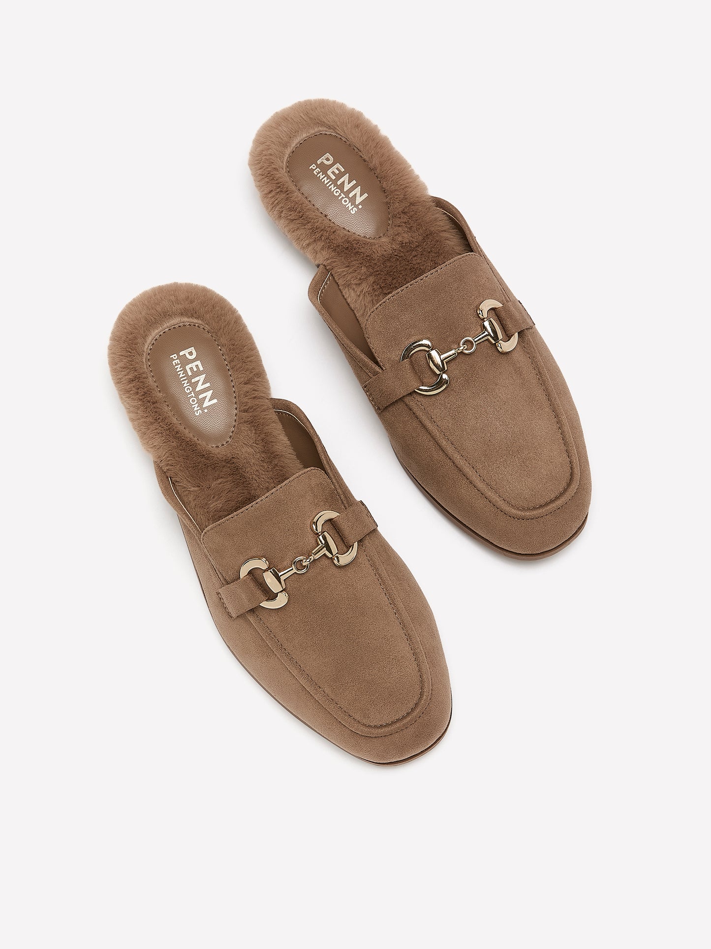 Wide Width, Jamil Taupe Open-Back Loafer