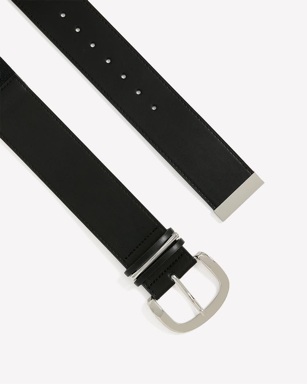 Black Elastic Belt