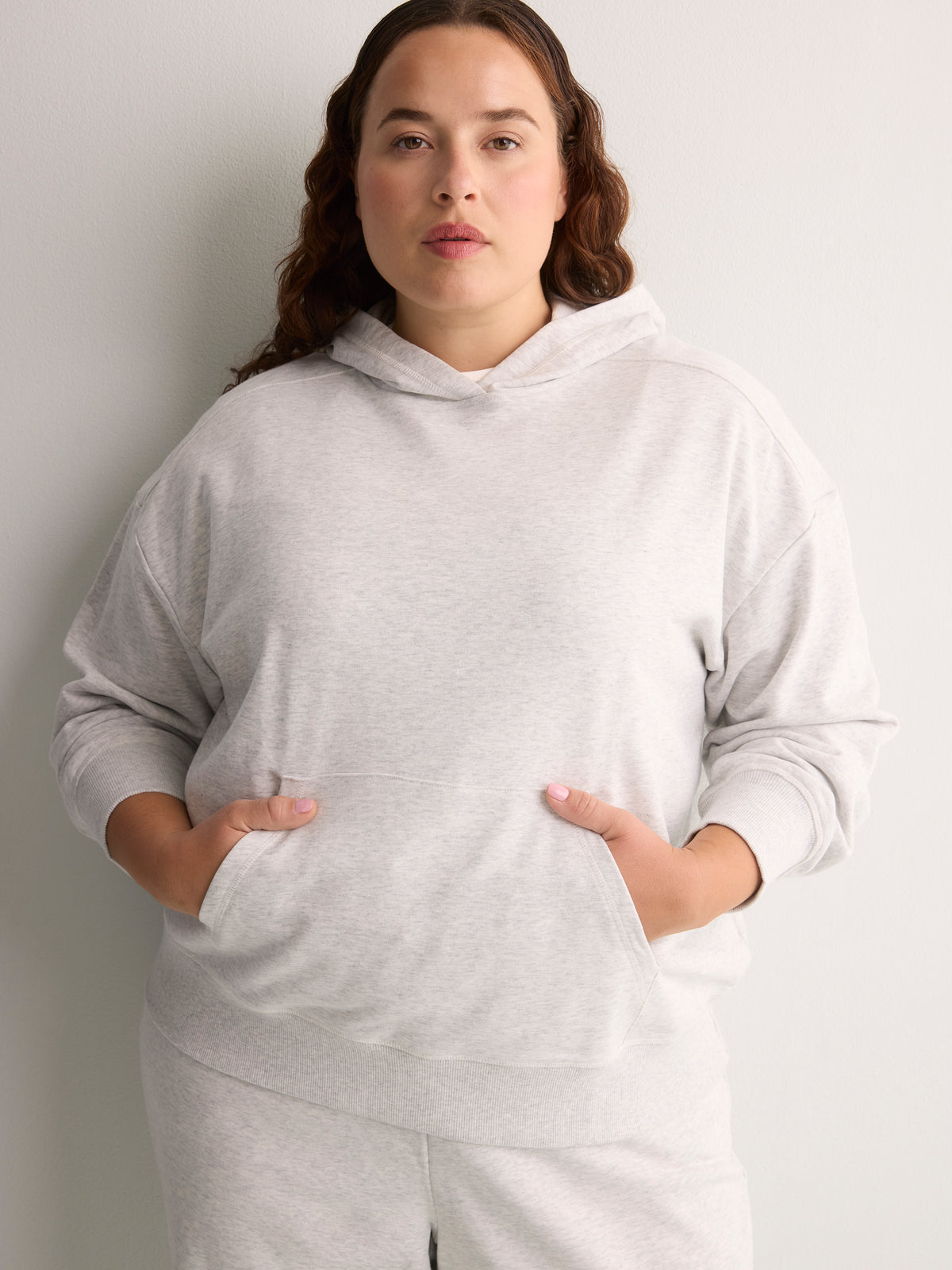 Compact French Terry Hooded Sweatshirt - Active Zone