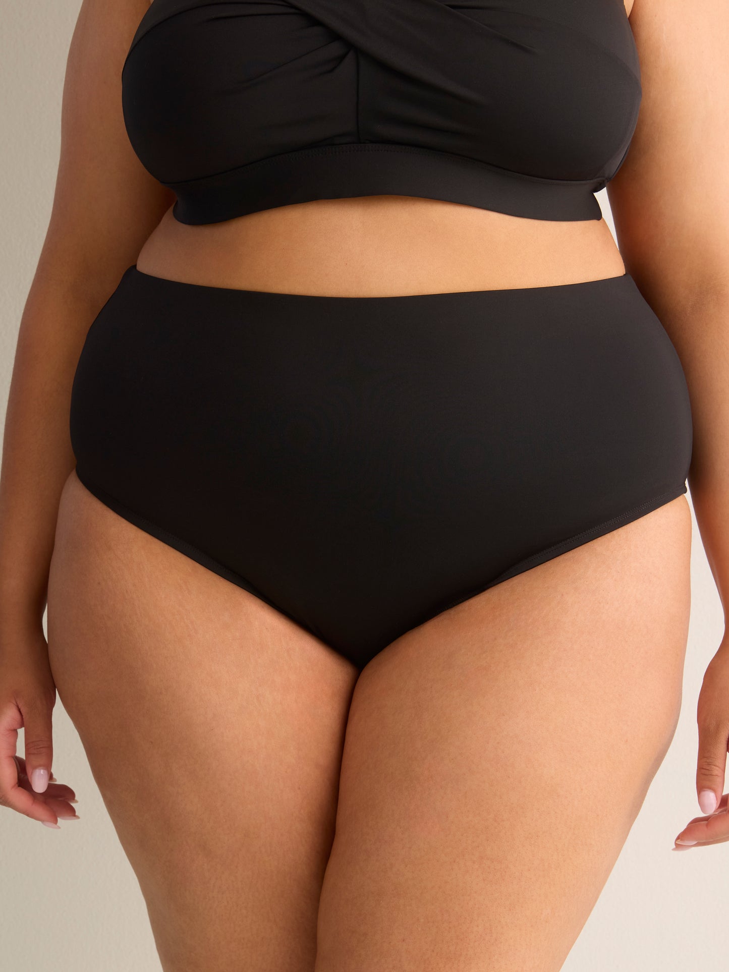 Black Basic Swim Brief