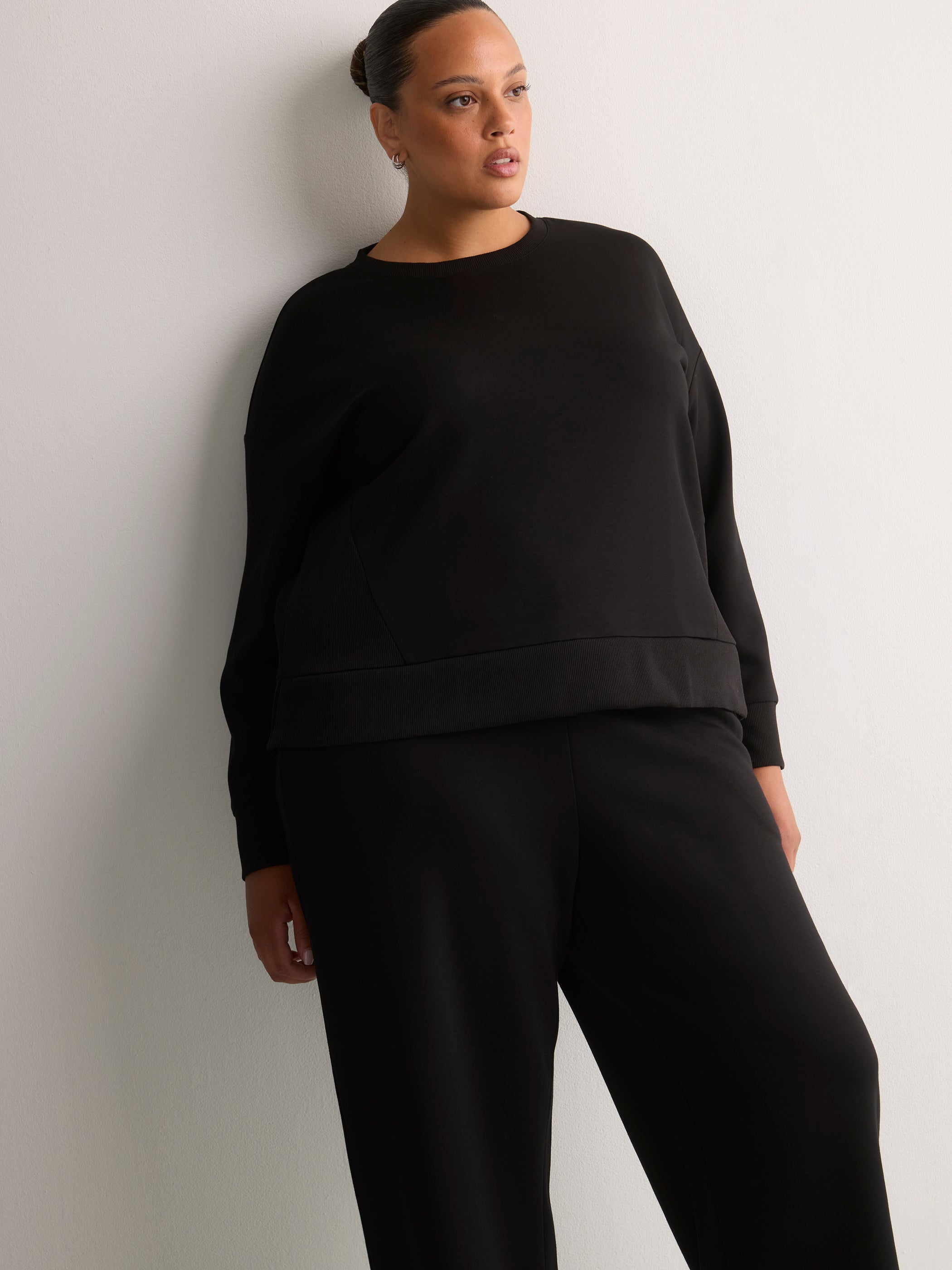 Responsible, High-Rise Wide-Leg Pull-On Knit Pant - Active Zone