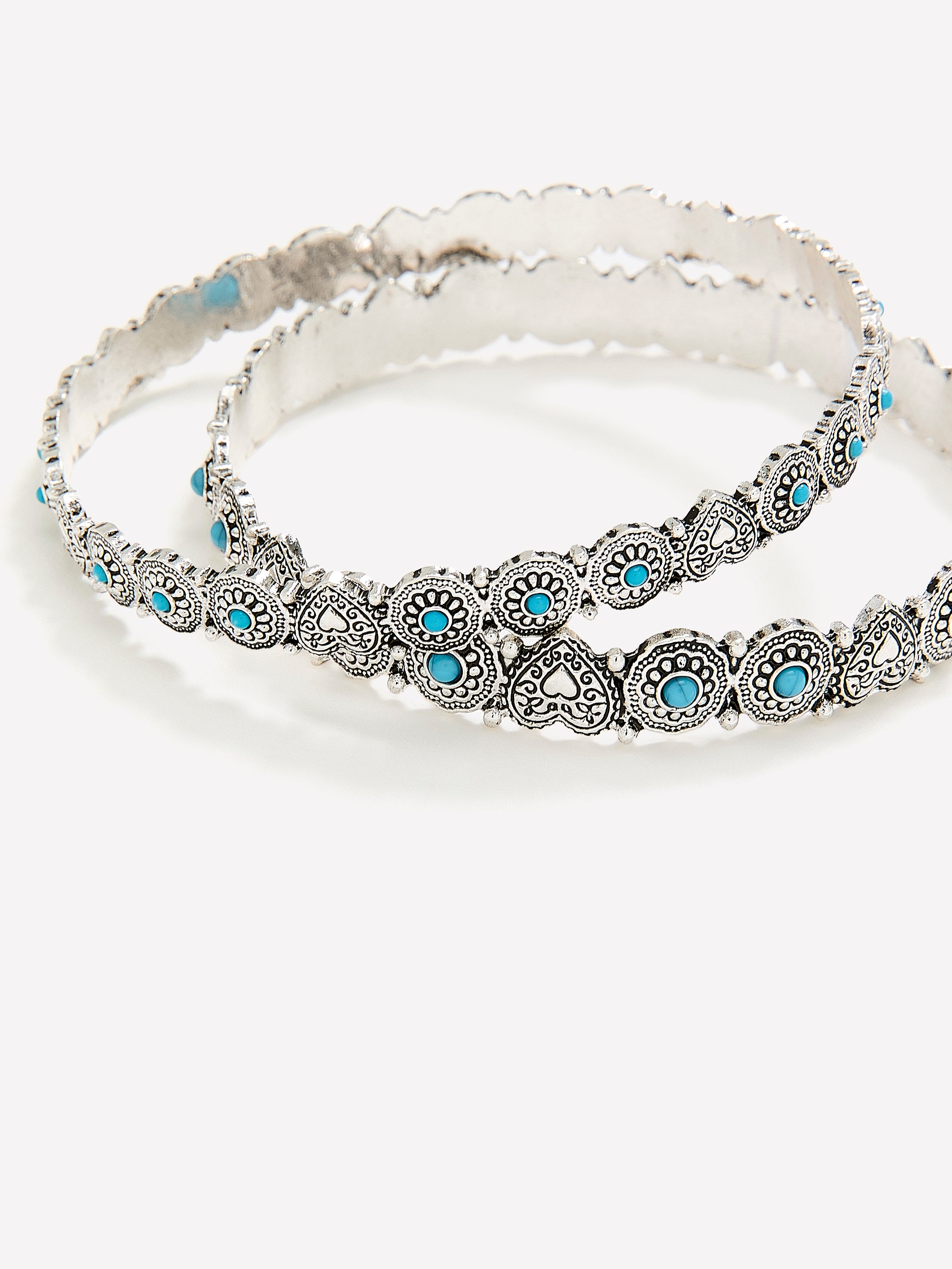 Mixed Bangles, Set of 2