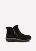 Wide Width, Easy Going Faux-Fur Zip-Up Winter Boot - Skechers