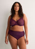 Full-Coverage Underwire Embroidered Mesh Bra - Déesse