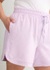 French Terry Tulip-Hem Bermuda Short - Active Zone