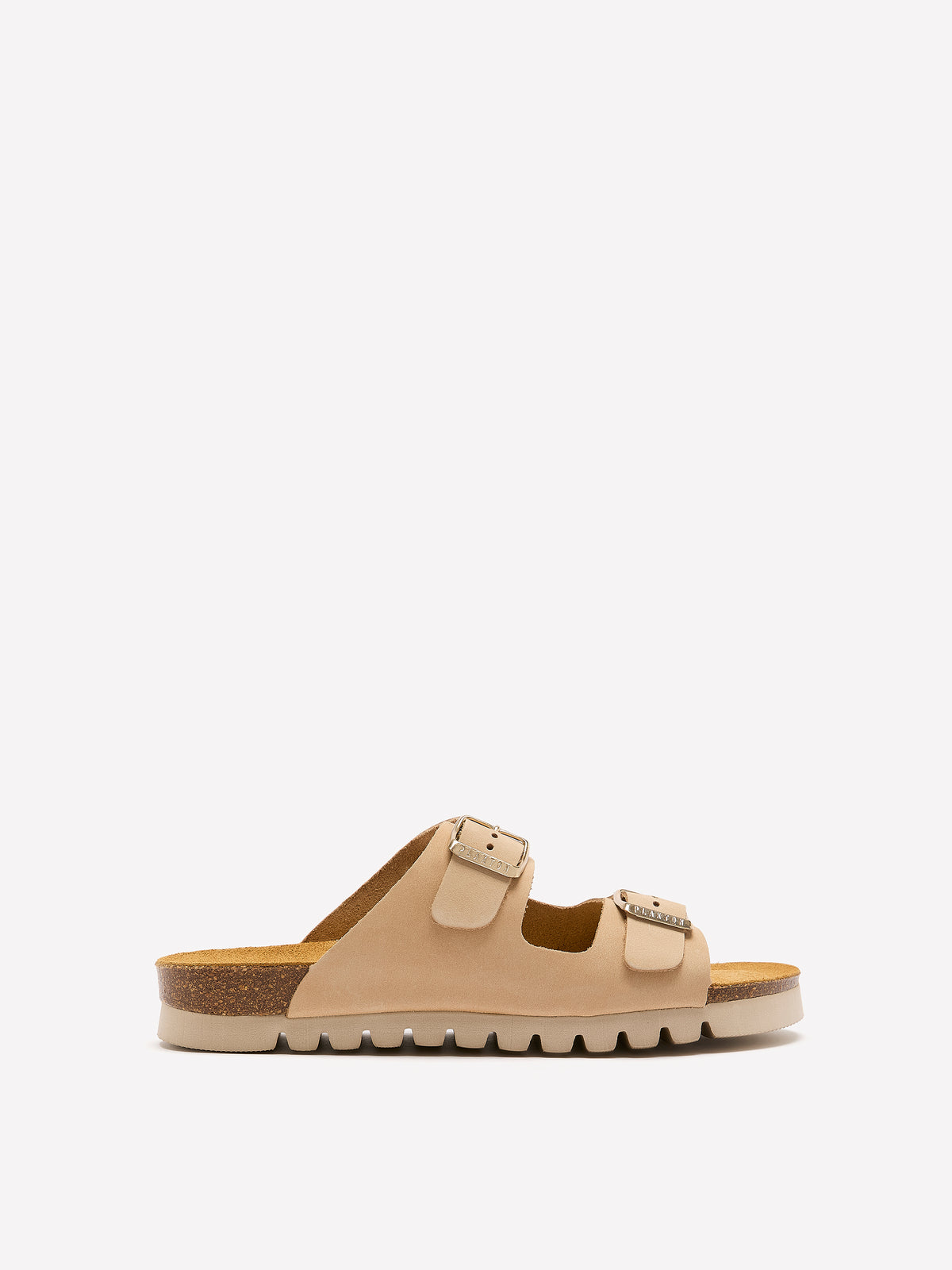 Wide-Width, Beta Double Buckle Band Sandal - Plakton