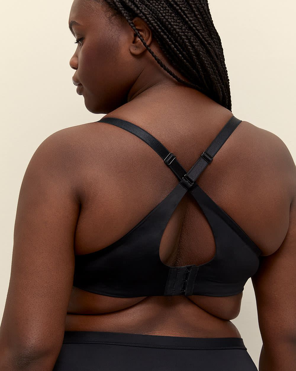 Soutien-gorge pigeonnant en microfibre – Déesse Collection