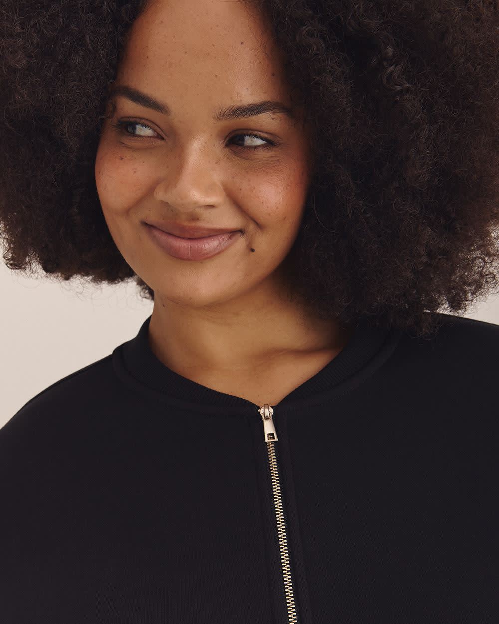 Fleece Bomber Jacket