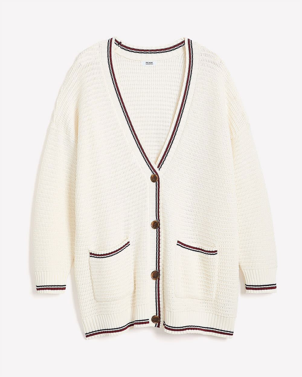 Responsible, Cotton Tunic Cardigan