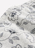 High-Cut Heather Cotton Brief with Dotted Floral Print - ti Voglio