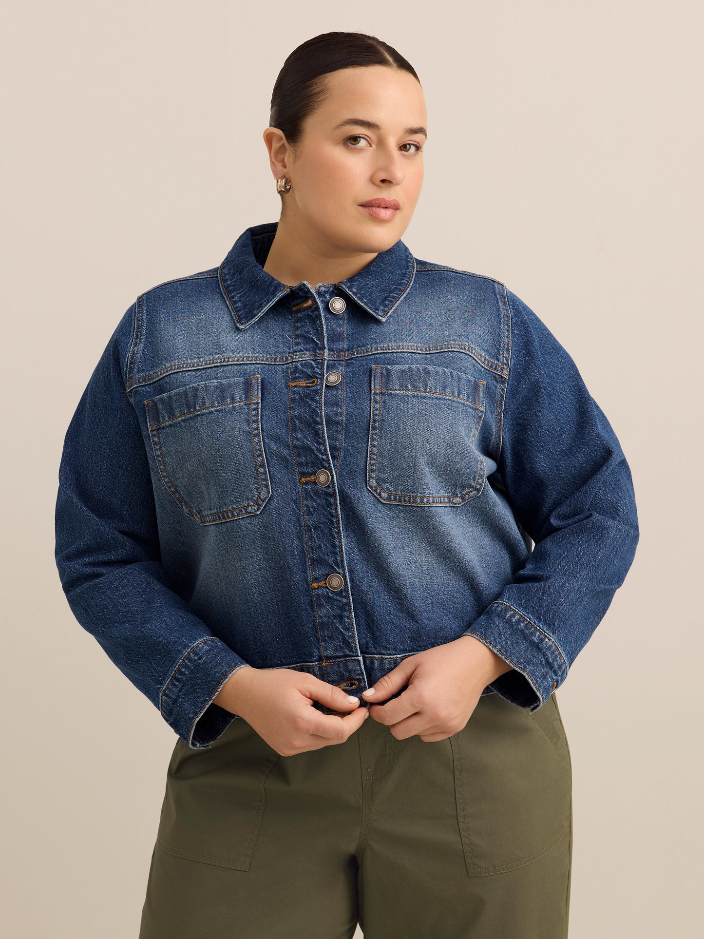 Veste en denim écourtée - d/C JEANS