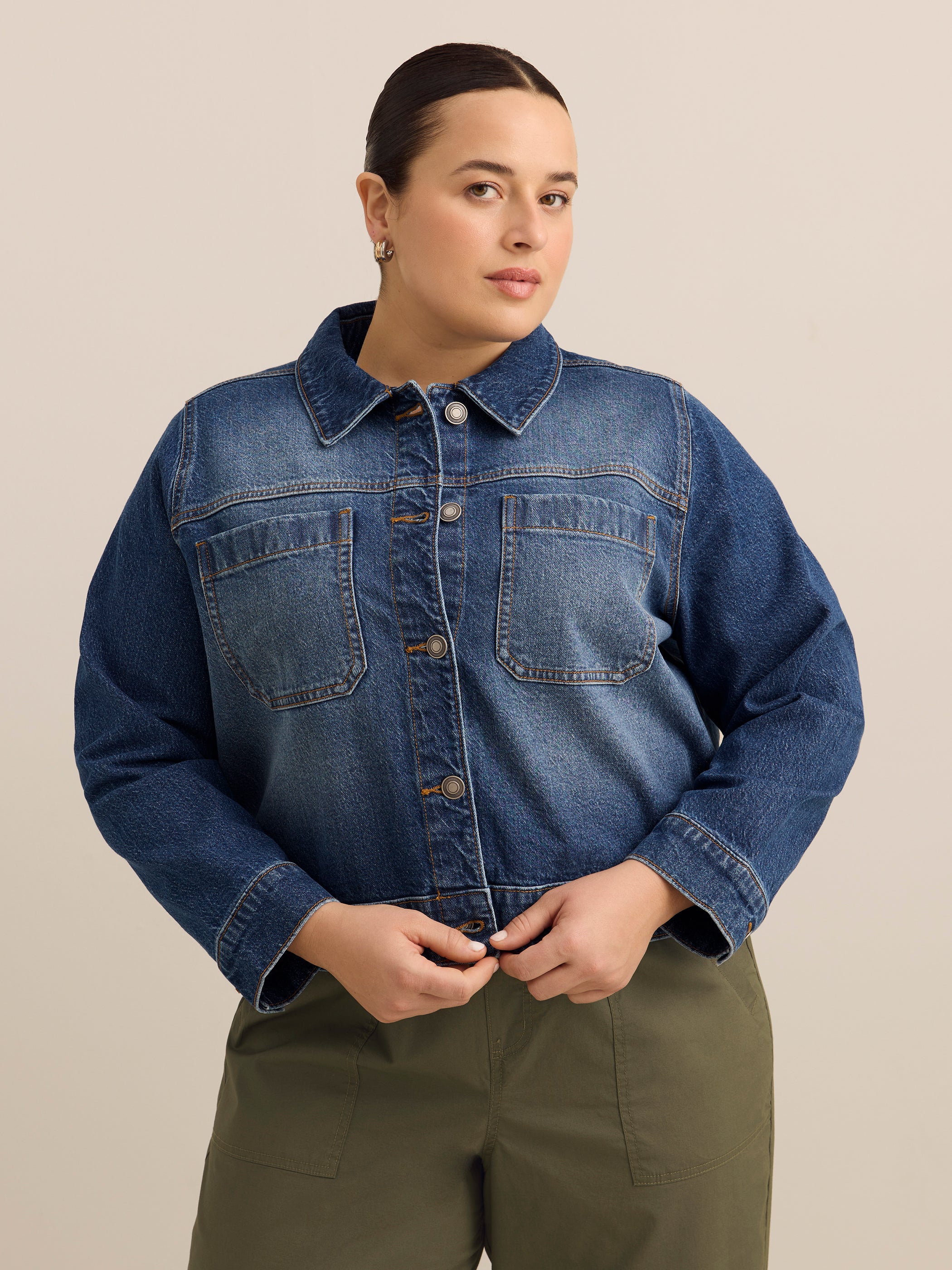 Veste en denim écourtée - d/C JEANS
