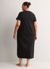 Printed Long Short-Sleeve Sleepshirt - tiVOGLIO