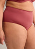 Red No-Show Full Microfibre Brief - tiVOGLIO