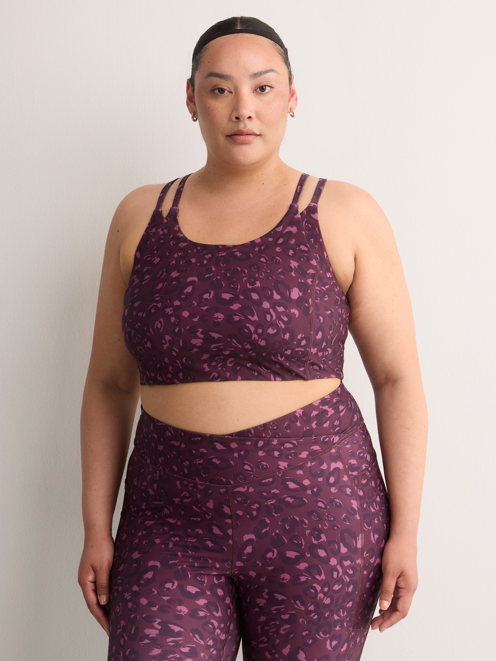 Responsible, Double Knit Fooler Crop Top - Active Zone