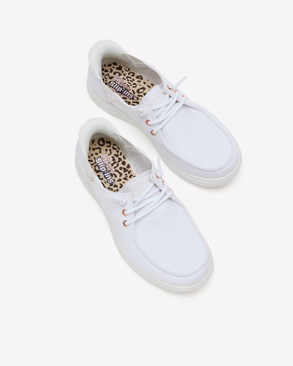 Wide Width, Slip-On Spot Twist Boat Shoe - Skechers