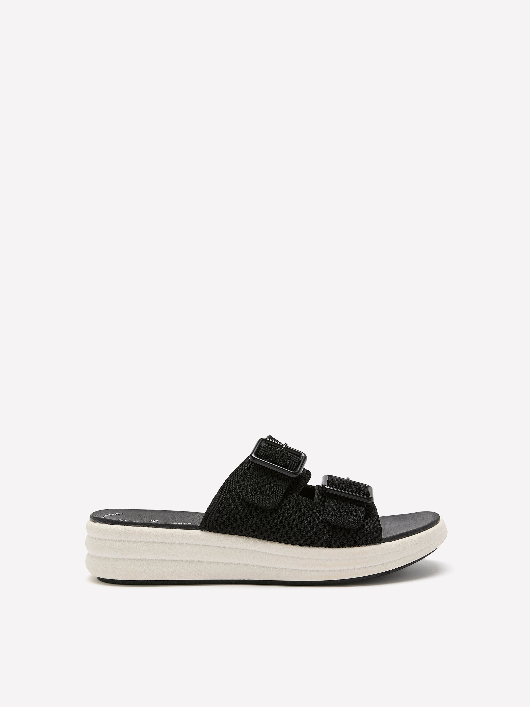 Sandale à enfiler Drift Faye à double boucle, pied large - Clarks