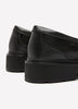 Wide Width, Lauryl Black Leather Loafer with Tassel - Clarks