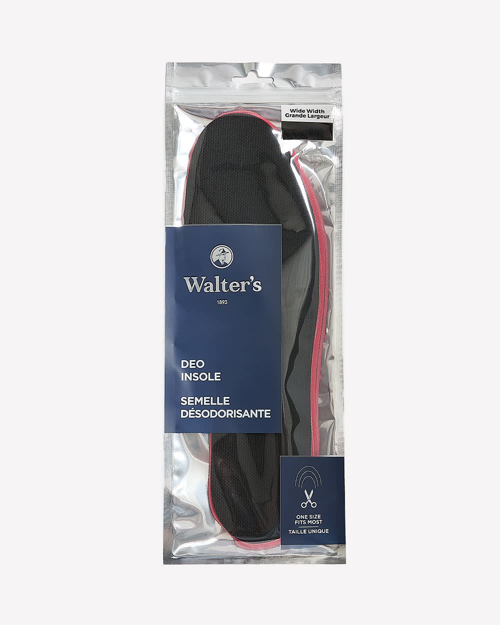 Semelle en mousse à  couper, pied large - Walter's